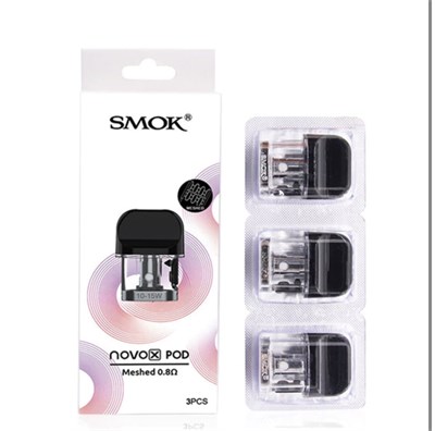 Картриджи Novo X Pod Meshed 0.8 Ом 3 штуки 5953