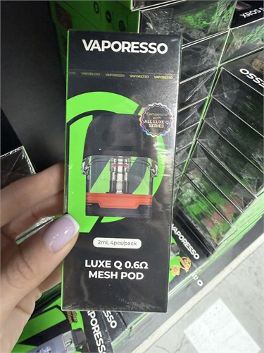 Картриджи Vaporesso LUXE Q Mesh Coil 0.6 Ом, 3 мл 4 шт для Vaporesso LUXE Q, LUXE QS, LUXE Q2, LUXE Q2 SE 5960